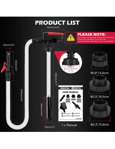 Bomba de Transferencia de Combustible SEDY 12.1 LPM Automática 2