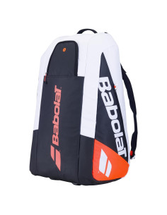 Bolsa de Tenis Babolat Pure Strike x12 Blanco/Rojo 80x45x35cm