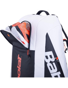 Bolsa de Tenis Babolat Pure Strike x12 Blanco/Rojo 80x45x35cm 2