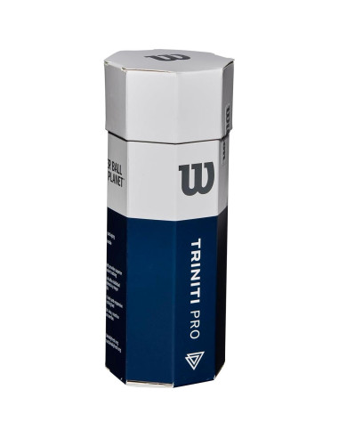 Pelotas de Tenis Wilson Triniti Pro - 3 Unidades, Amarillo