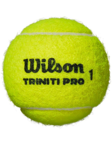 Pelotas de Tenis Wilson Triniti Pro - 3 Unidades, Amarillo