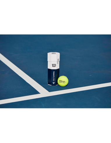 Pelotas de Tenis Wilson Triniti Pro - 3 Unidades, Amarillo