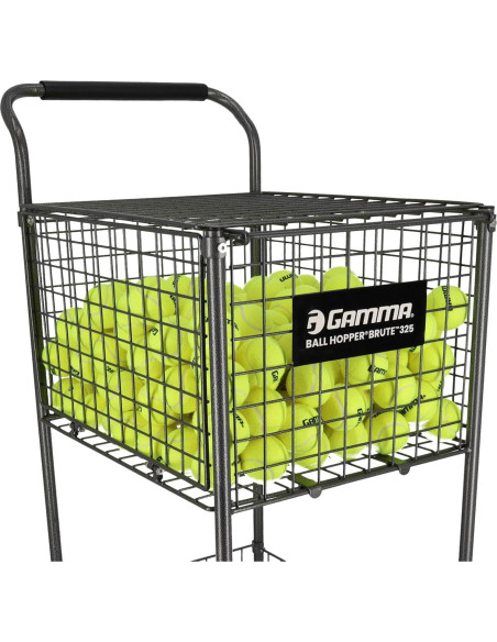Carro de Pelotas GAMMA Brute 325 para Tenis, 325 Pelotas