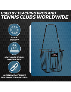 Recogedor de Pelotas de Tenis Tourna BP-PRO1 85 Pelotas 2