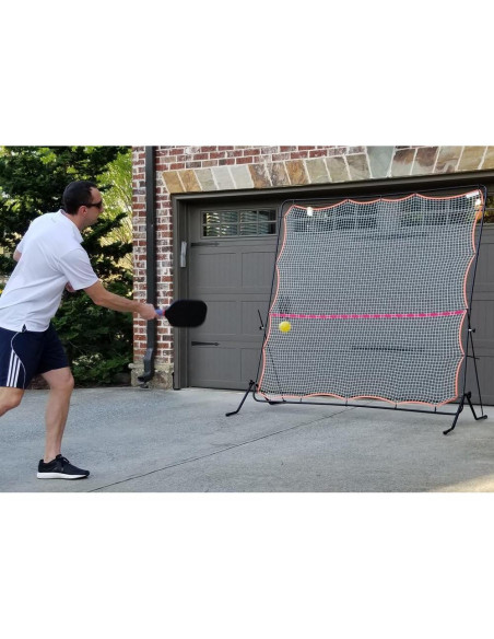 Red de Rebote Ajustable Tourna Rally Pro 2.13x2.13m Tenis Pickleball