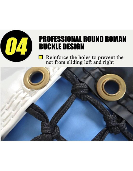 Red de Tenis Profesional ProGoal 12.8m Nylon Resistente