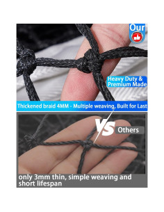 Red de Tenis Soboyo Profesional 12.8 m Alta Resistencia 2