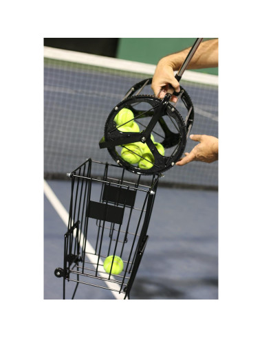 Recogedor de Pelotas de Tenis Coolcapis TBH - Capacidad 55 Pelotas