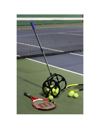Recogedor de Pelotas de Tenis Coolcapis TBH - Capacidad 55 Pelotas