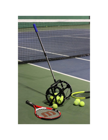 Recogedor de Pelotas de Tenis Coolcapis TBH - Capacidad 55 Pelotas