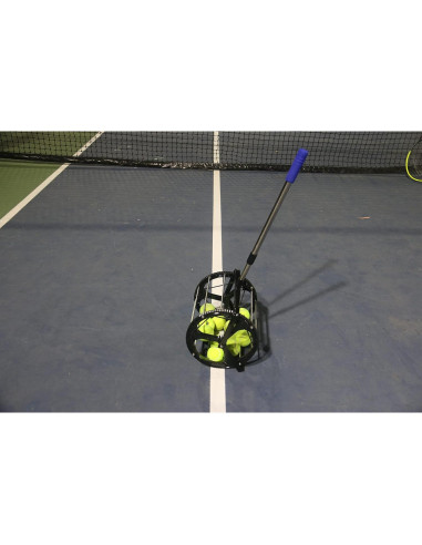 Recogedor de Pelotas de Tenis Coolcapis TBH - Capacidad 55 Pelotas