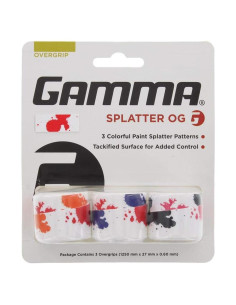 Agarre de Tenis GAMMA Splatter - 3 Unidades Multi