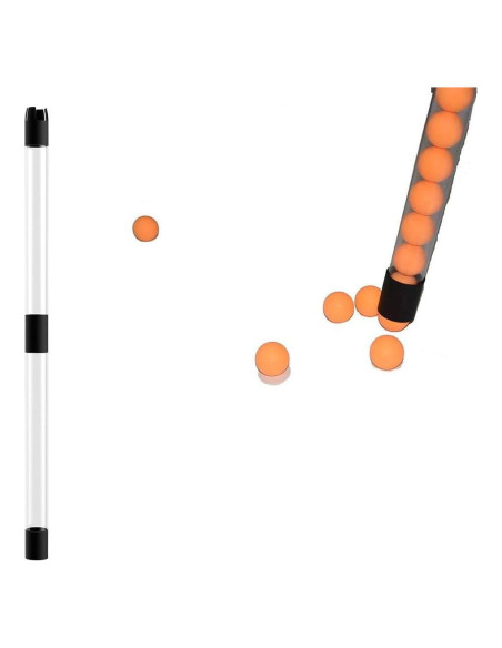 Recogedor de Pelotas de Ping Pong TGA Sports 80 cm Naranja