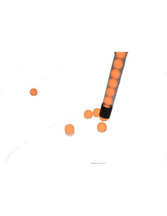 Recogedor de Pelotas de Ping Pong TGA Sports 80 cm Naranja 2