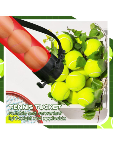 Tubo Recogedor de Pelotas de Tenis Lenwen - 2 Pcs, 94 cm