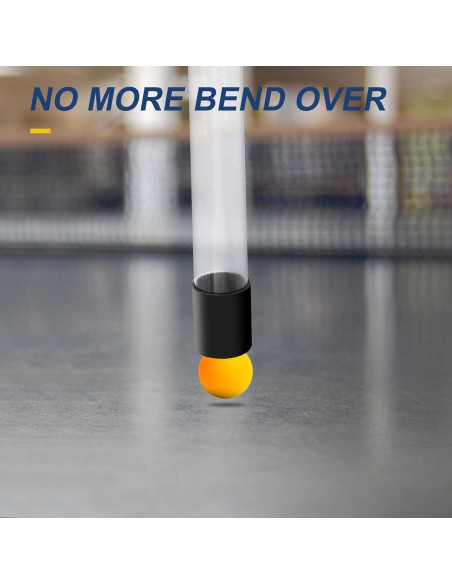 Recogedor de Pelotas de Ping Pong TGA Sports 80 cm Naranja
