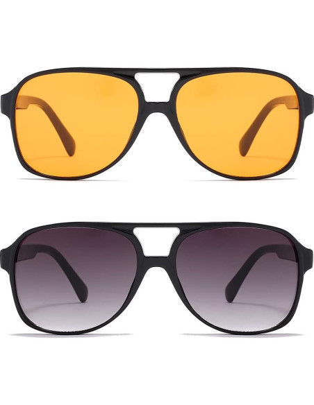 Gafas de sol aviador TIANYESY retro unisex 54x63mm