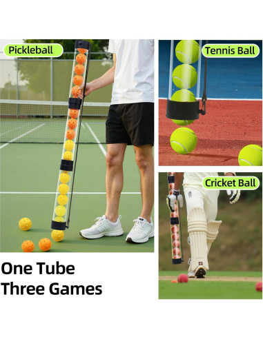 Recogedor de Pelotas Plegable KPOCKED para Pickleball y Tenis