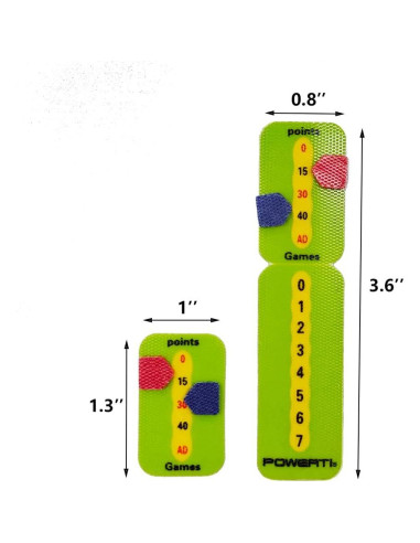 Tablero de Puntuación de Tenis JYMALISA Portátil Verde