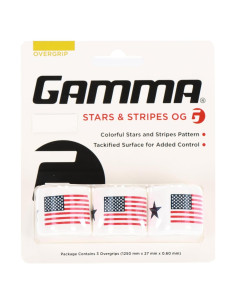 Overgrip de Tenis GAMMA Fashion Grip Multicolor 3 Unidades