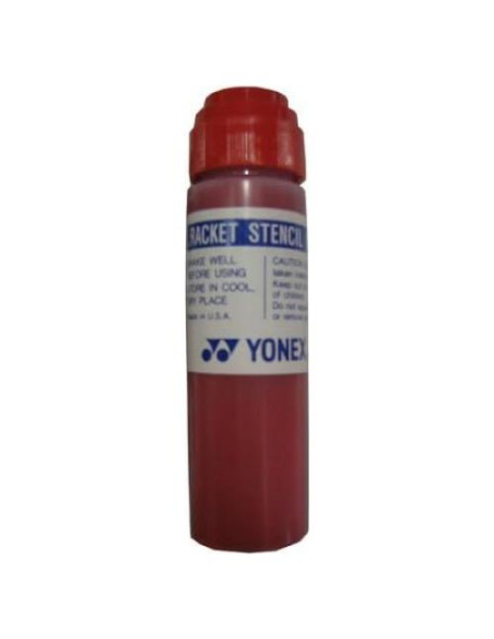 Tinta para plantillas de raqueta YONEX AC414 Roja 0.41kg