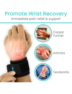 Soporte de Muñeca Vive - Compresión Ajustable para Deportes 2