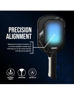 Pala de Entrenamiento Professor Pickleball Fibra Carbono 16mm 2