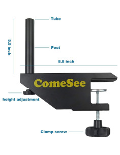 Juego de postes y red de tenis de mesa ComeSee Profesional 182.88 cm 2