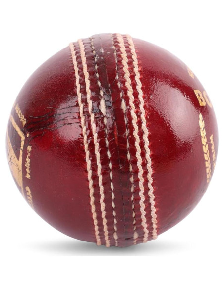 Pelota de Cricket SG Bouncer Roja Adulto Cuero Profesional
