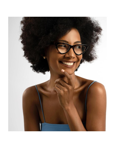 Gafas de lectura de ojo de gato 4.0 Carey para mujeres Gafas de lectura de ojo de gato 4.0 Carey para mujeres