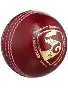 Pelota de Cricket SG Shield 30 de Cuero Impermeable 2
