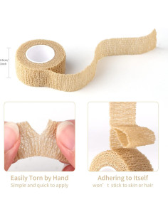 Cinta Elástica Autoadhesiva KINMINGZHU 2.54cm x 4.48m 2