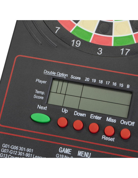 Anotador Electrónico de Dardos Accudart E-Score LCD 18 Juegos