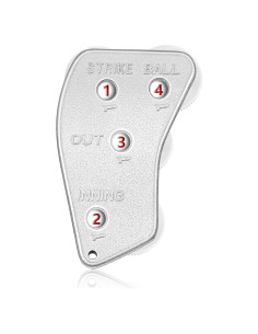 Contador de Beisbol Lenwen con 4 Ruedas - Práctico y Duradero