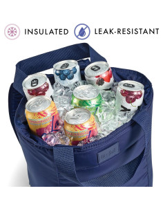 Mochila Enfriadora Fit & Fresh Mari Azul Medianoche 12 Latas 2