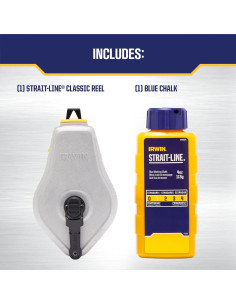 Carrete de Tiza IRWIN Strait-Line 30.48m Azul IWHT48441BC 2