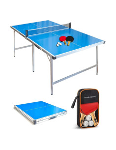 Mesa de Ping Pong Compacta PRO-SPIN 182.88x104.14 cm Plegable