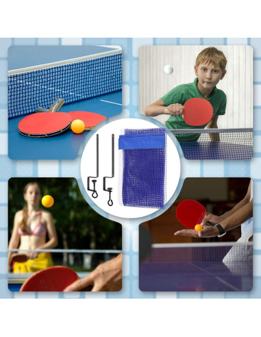 Red de Tenis de Mesa Cosmos 182.88 cm con Soporte Ajustable