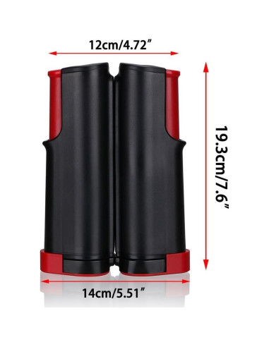 Red de Tenis de Mesa Retráctil Hipiwe 1.8M Ajustable