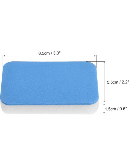 Esponja de Limpieza para Palas de Tenis de Mesa PATIKIL - 4 Pcs