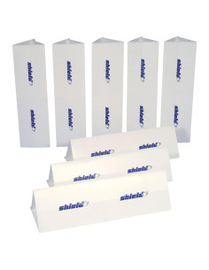 Barreras Multiusos Shield - Paquete de 8 Piezas 99x28cm