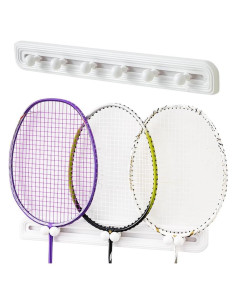 Soporte de Almacenamiento de Raquetas OULIGET Ajustable 40cm