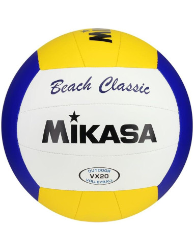 Balón de Voleibol de Playa Mikasa VX20 Tamaño Oficial