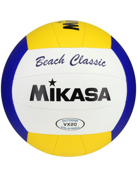 Balón de Voleibol de Playa Mikasa VX20 Tamaño Oficial