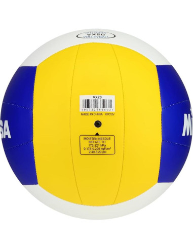 Balón de Voleibol de Playa Mikasa VX20 Tamaño Oficial