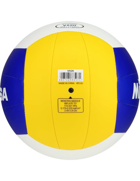 Balón de Voleibol de Playa Mikasa VX20 Tamaño Oficial