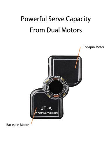 Máquina de Ping Pong WAYMARK JT-A con Red y 100 Pelotas