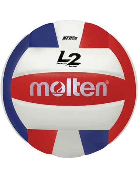 Balón de Voleibol Molten L2 Aprobado NFHS 25.4 cm