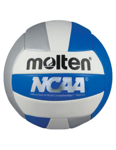 Balón de Voleibol Recreativo Molten MS500-N PU Azul Plata