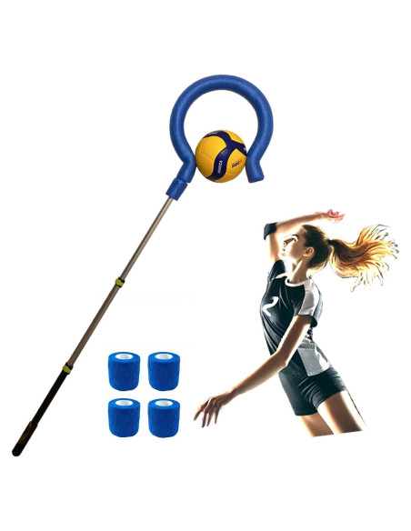 Entrenador de Remate de Voleibol SOEZmm SPT5005 - Ajustable 100-182 cm